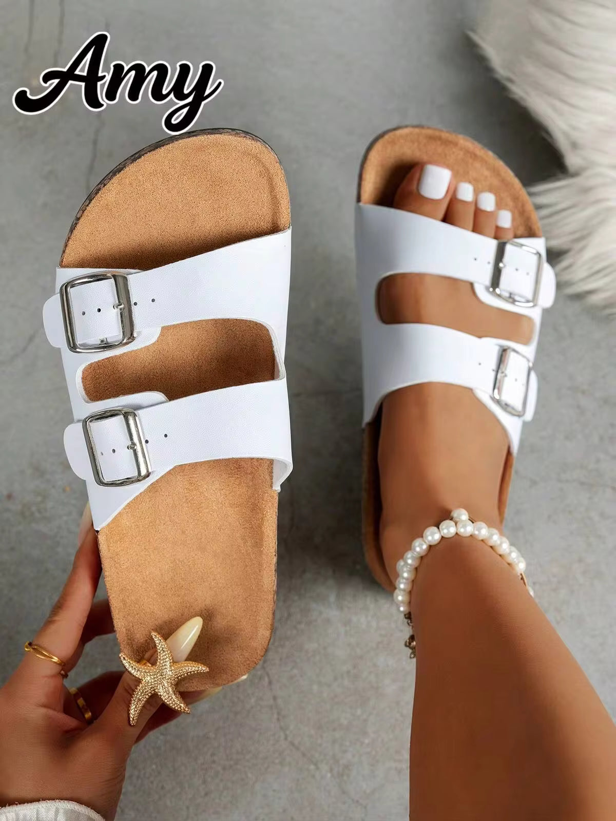 Women Retro Open-Toe Breathable Sandals, Comfortable, Non-Slip And Durable Slippers, Women Summer Shoes