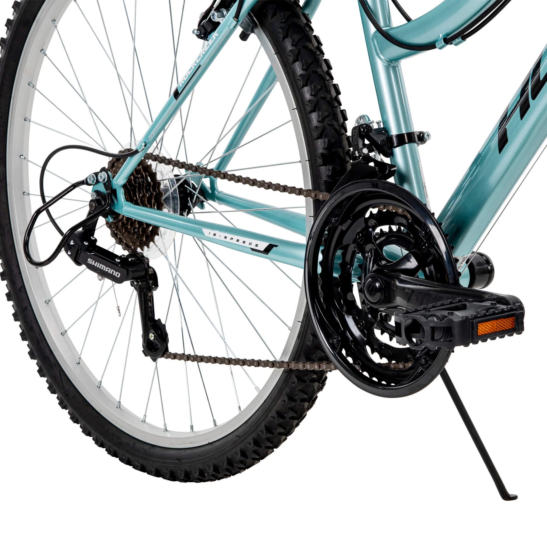 Huffy 26" Rock Creek Mountain Bike, Fits Riders 5'0"+, Mint, Adult, Women'S